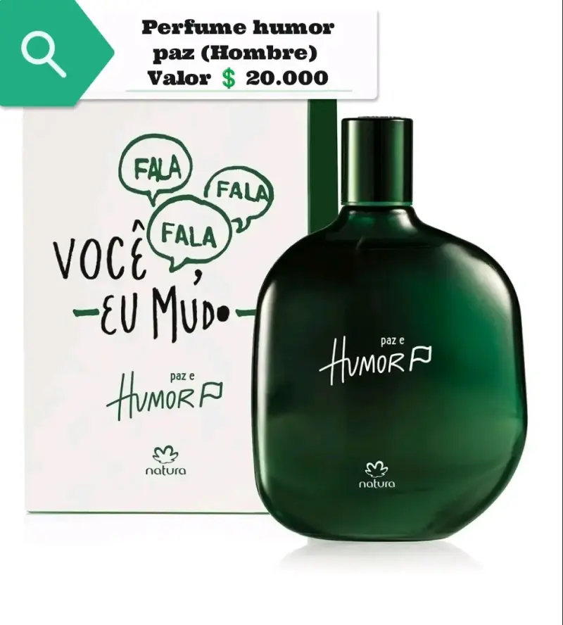 Perfume Natura Humor Paz para Hombre