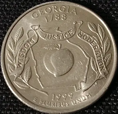 Moneda conmemorativa Georgia 1788 Estados Unidos - miniatura 1
