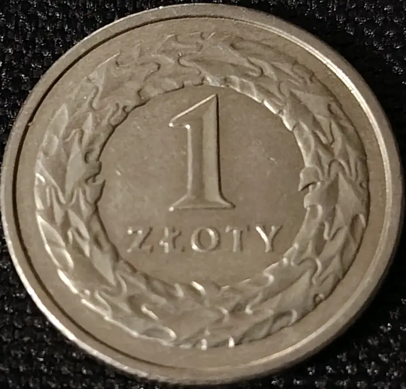 Moneda Polaca 1 Zloty 1995