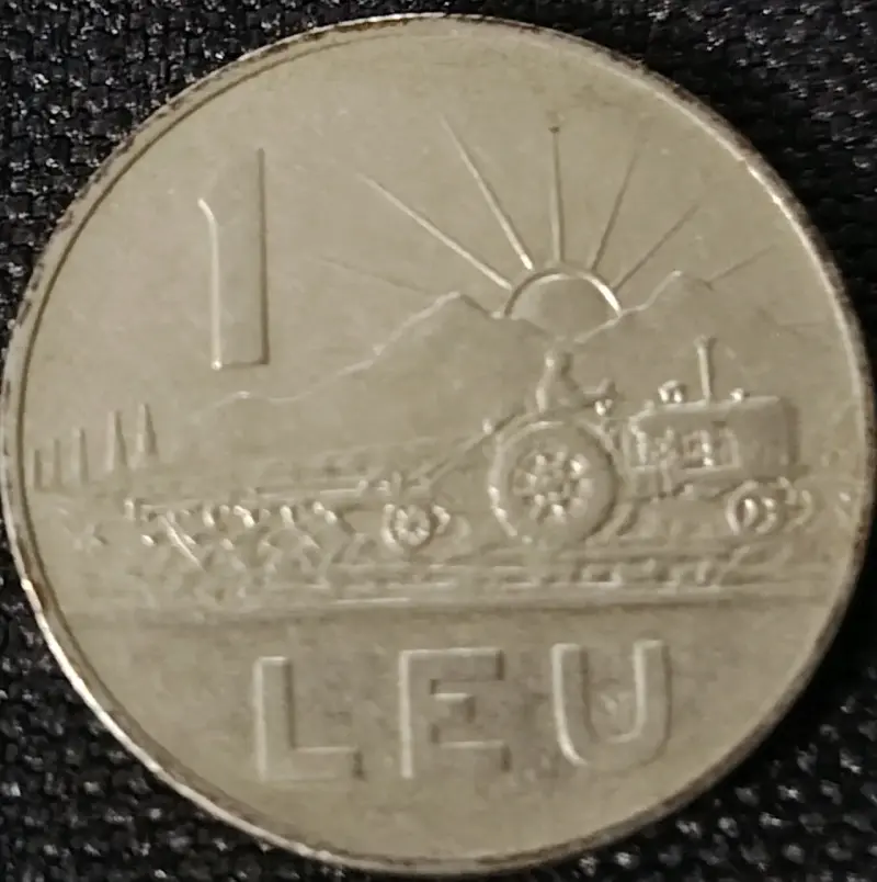 Moneda 1 Leu Rumania 1963