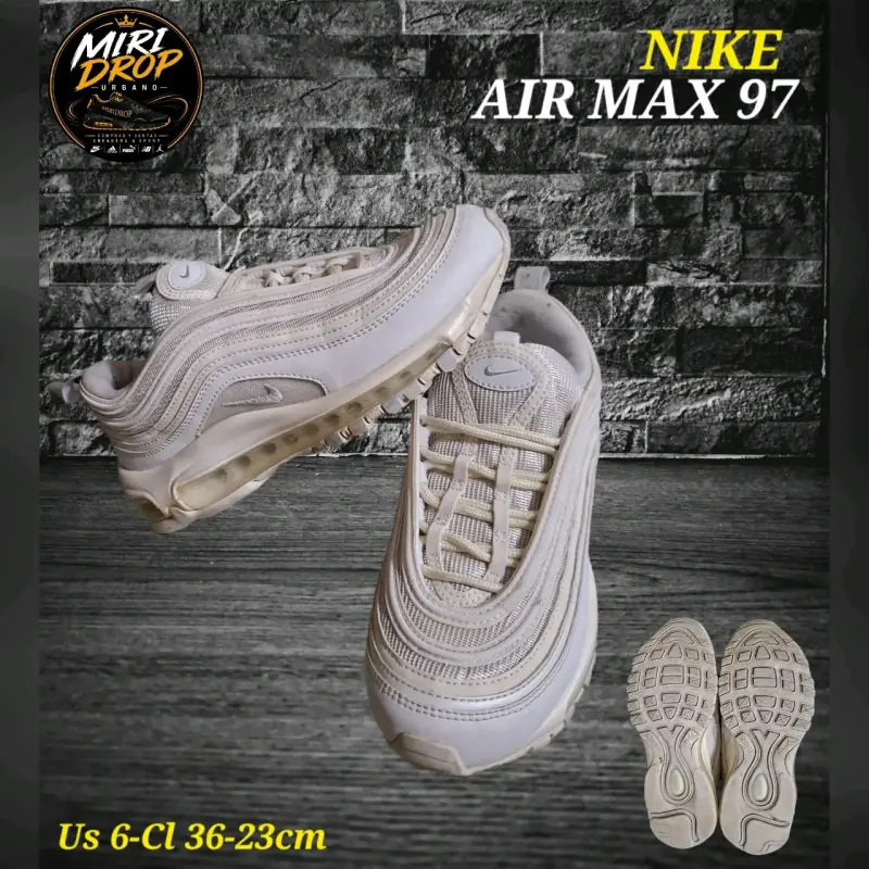 Zapatillas Nike Air Max 97 Blancas Talla 36