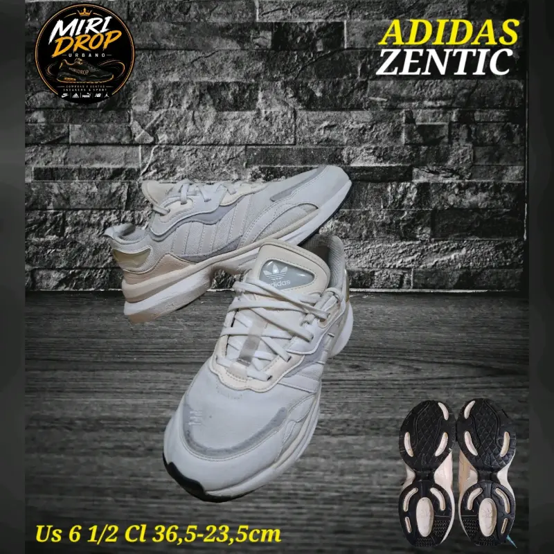 Zapatillas Adidas Zentic Blancas Talla 36.5