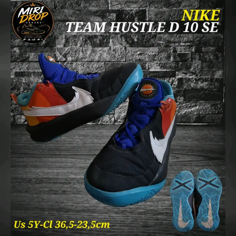 Zapatillas Nike Team Hustle D 10 SE para niños