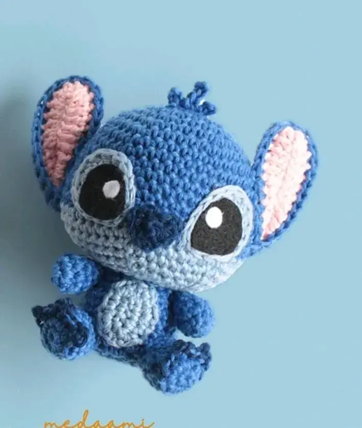 Stitch amigurumi tejidos