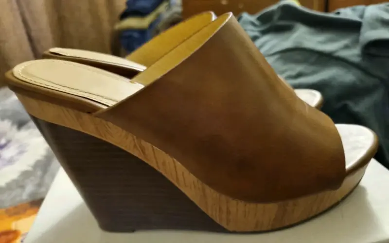 Sandalias de Cuña Marrón para Mujer - 2