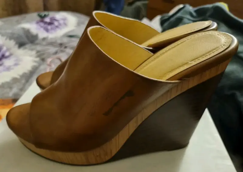Sandalias de Cuña Marrón para Mujer - 3