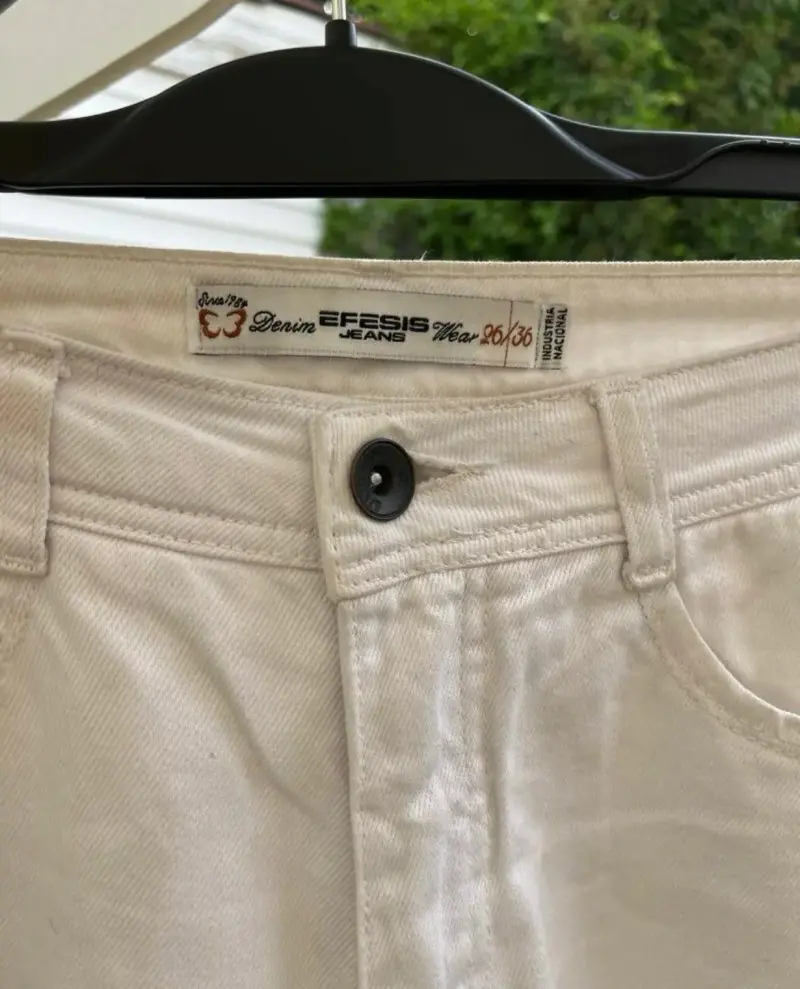 Jean Efesis blanco - talla 36 - 3