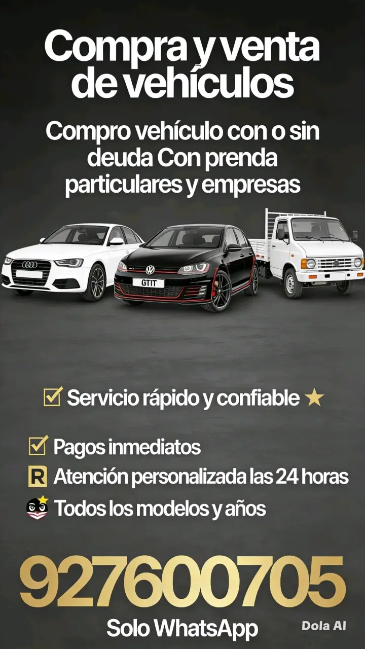 Compro tu vehículo