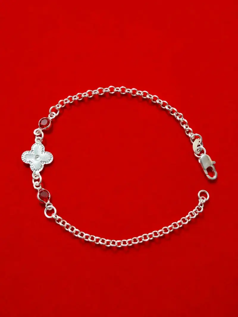 Pulsera de plata ley 925 - 6