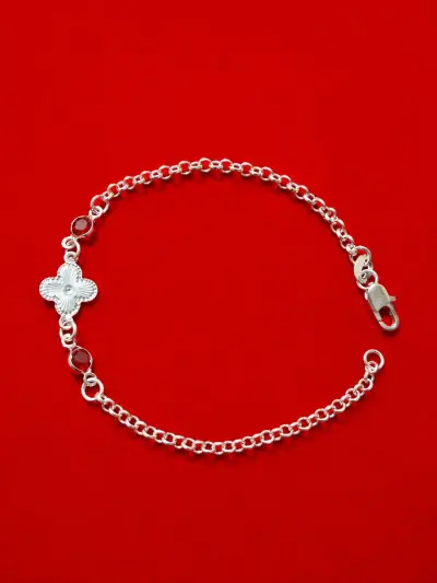 Pulsera de plata ley 925 - miniatura 6
