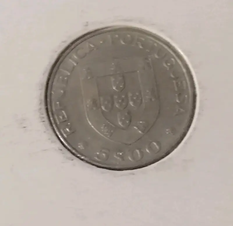 Moneda conmemorativa Portugal 1982 Mundial Hockey - 1