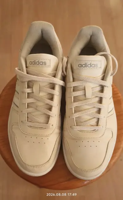 Zapatillas deportivas Adidas color crema - miniatura 3
