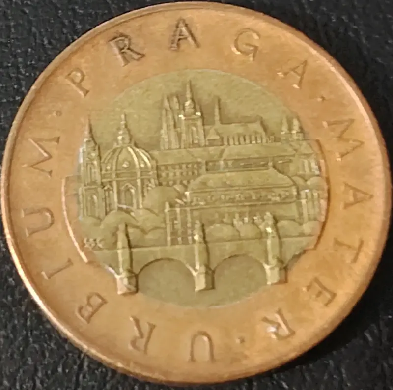 Moneda Checa 50 Kč 2020 Praga - 1