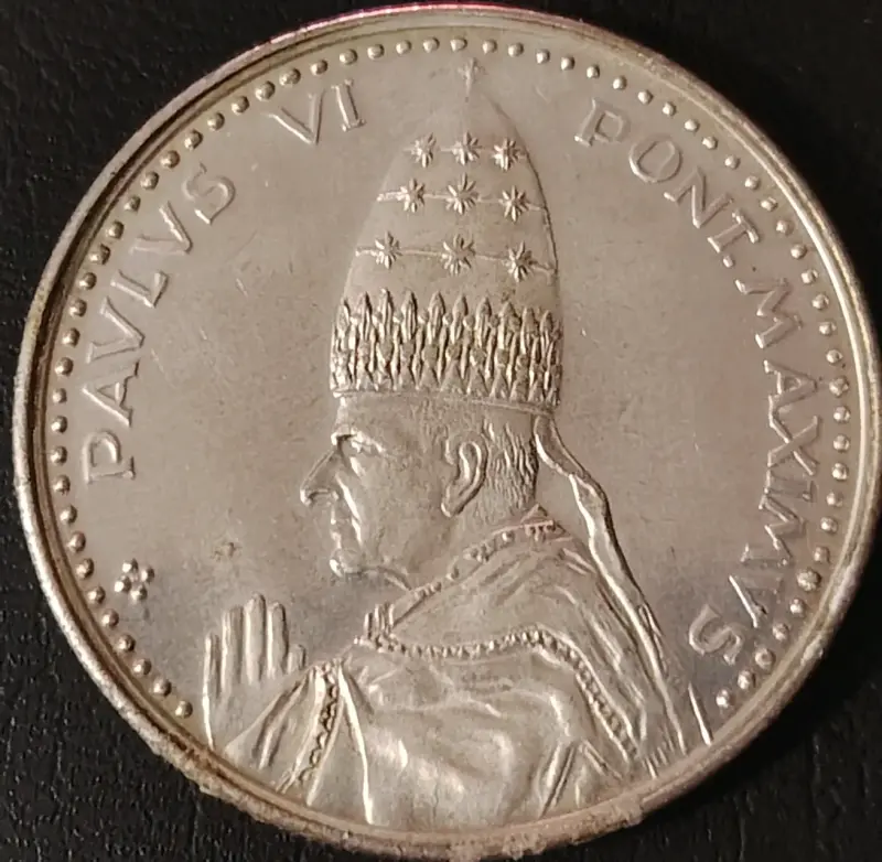 Moneda conmemorativa de Pablo VI Vaticano - 1