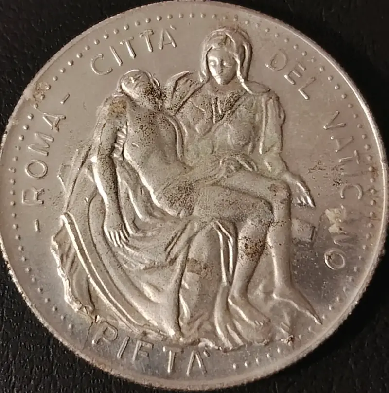 Moneda conmemorativa de Pablo VI Vaticano - 2