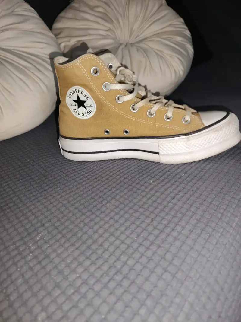 Zapatillas Converse All Star altas beige - 3