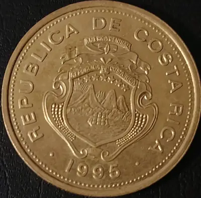 Moneda 100 Colones Costa Rica 1995 - miniatura 2