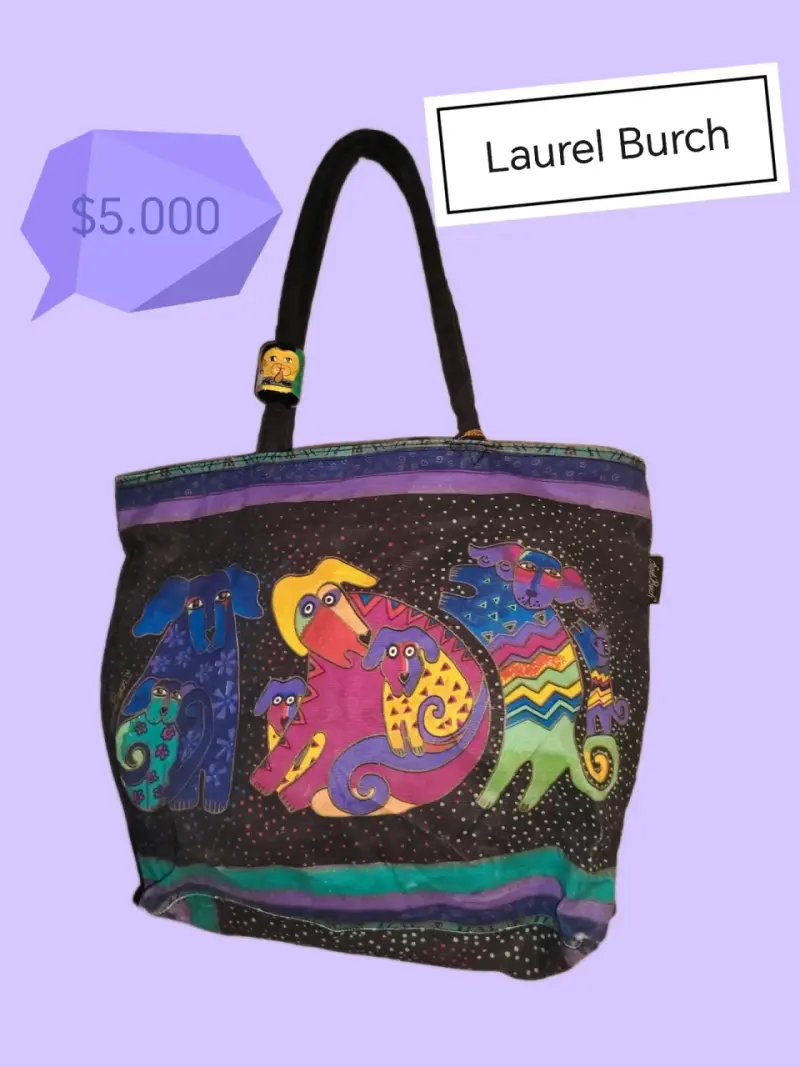 Bolso de Hombro Colorido con Diseño Floral - 2