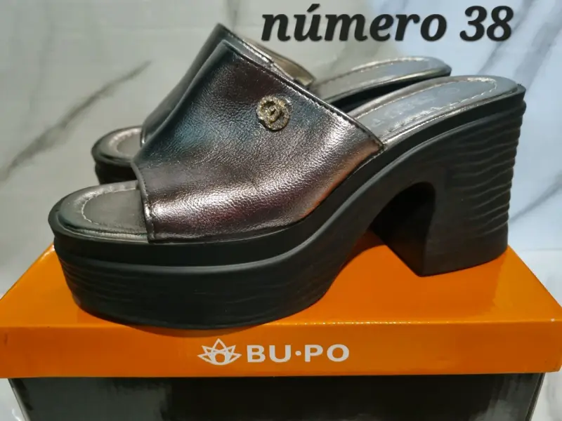 Sandalias de plataforma BUPO número 38