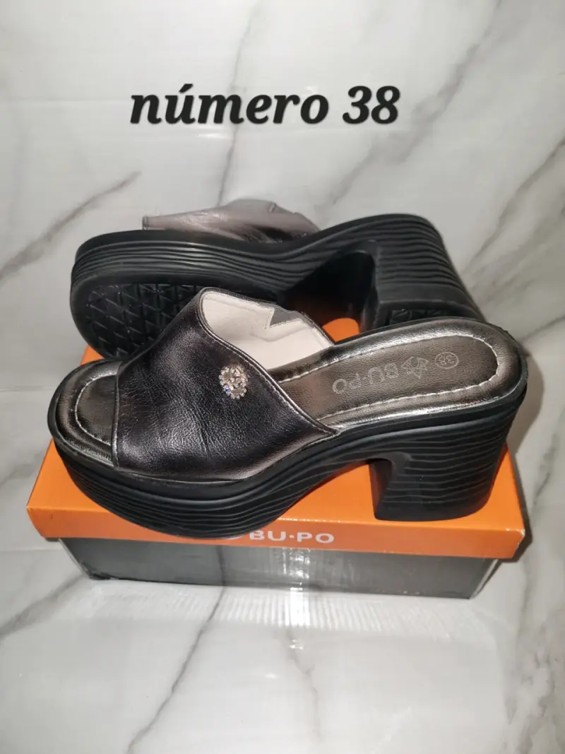 Sandalias de plataforma BUPO número 38 - 2