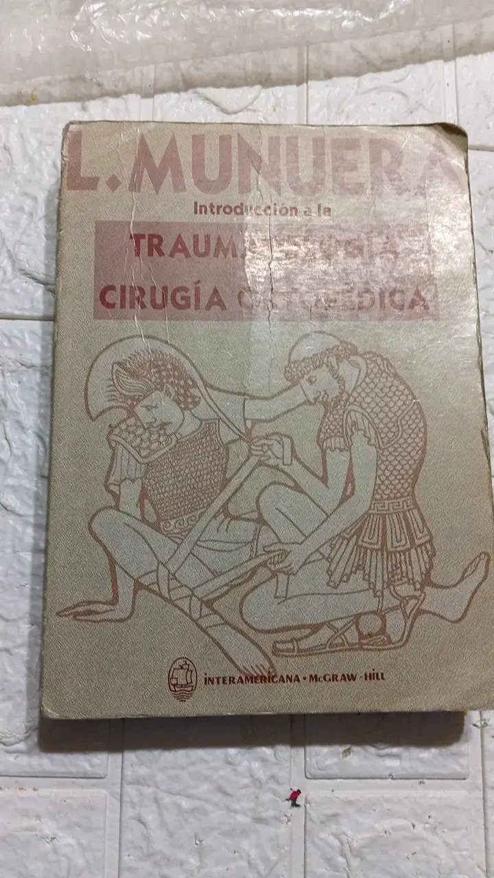 Libro Introducción a la Cirugía Ortopédica de L. Munuera