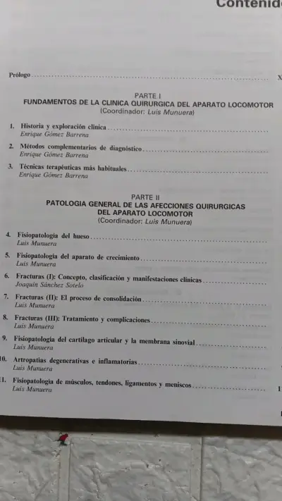 Libro Introducción a la Cirugía Ortopédica de L. Munuera - miniatura 3