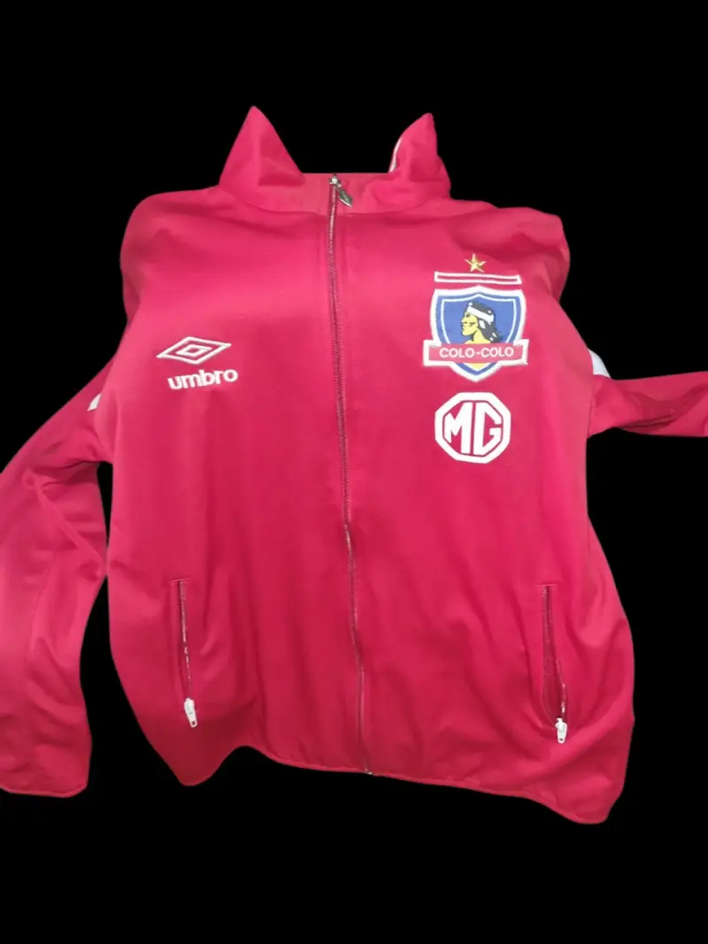 Chaqueta Roja Umbro Colo-Colo con Cierre - 2