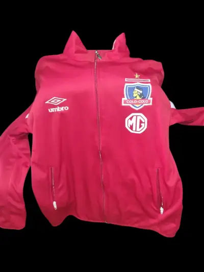 Chaqueta Roja Umbro Colo-Colo con Cierre - miniatura 2