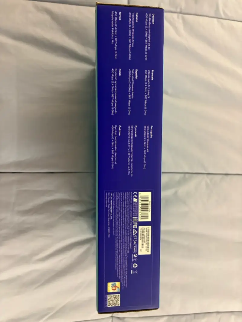 Router Wi-Fi TP-Link AC1350 Archer C60 Dual Band - 5