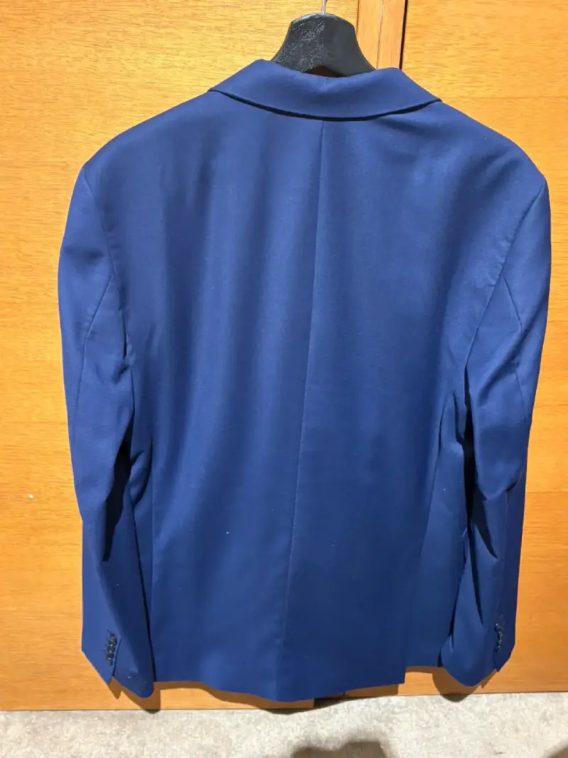 Blazer azul marino para hombre Zara - 2