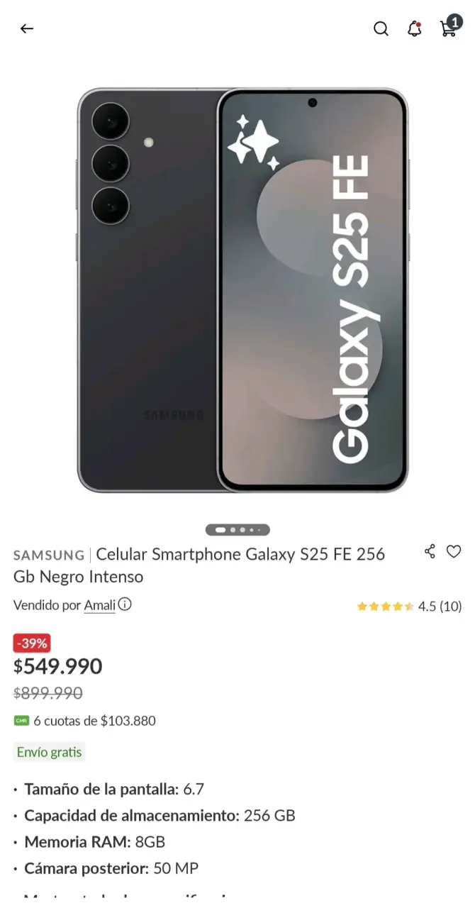 Samsung Galaxy S25 FE conversable