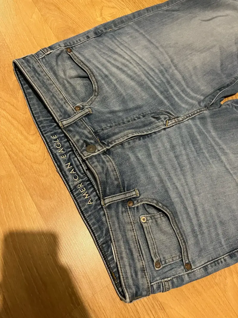 Jeans American Eagle azul para hombre - 3