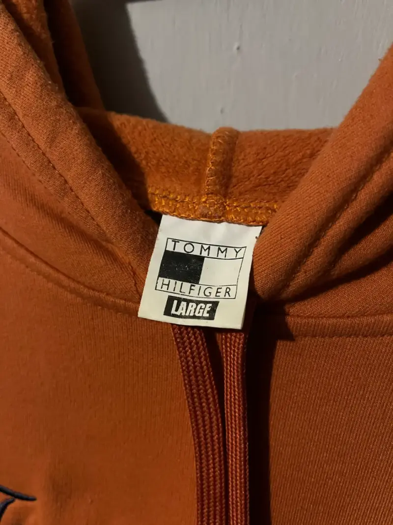 Polerón con capucha Tommy Hilfiger naranja - 3