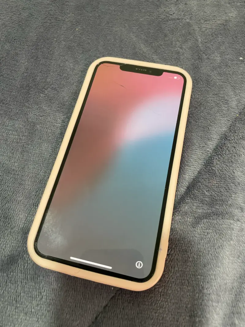 iPhone XS max con detalle funcionando normalmente - 2