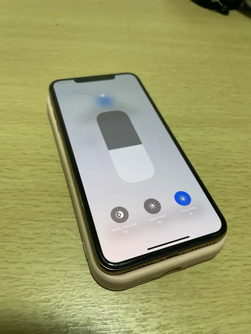 iPhone XS max con detalle funcionando normalmente - 3