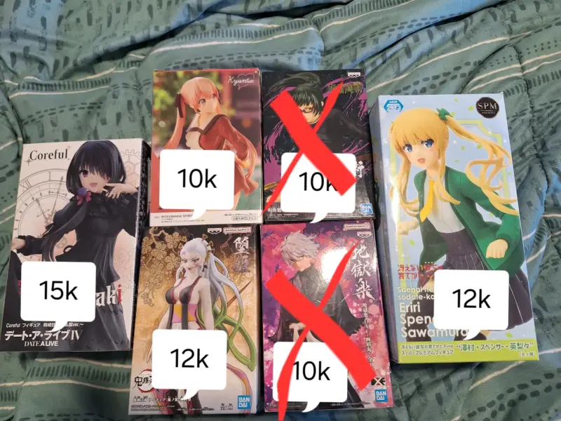 Figura de anime originales