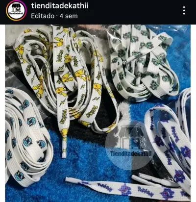 Cordones de zapatillas con diseño Pokémon - miniatura 5