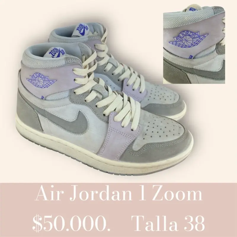 Zapatillas Air Jordan 1 Zoom Talla 38