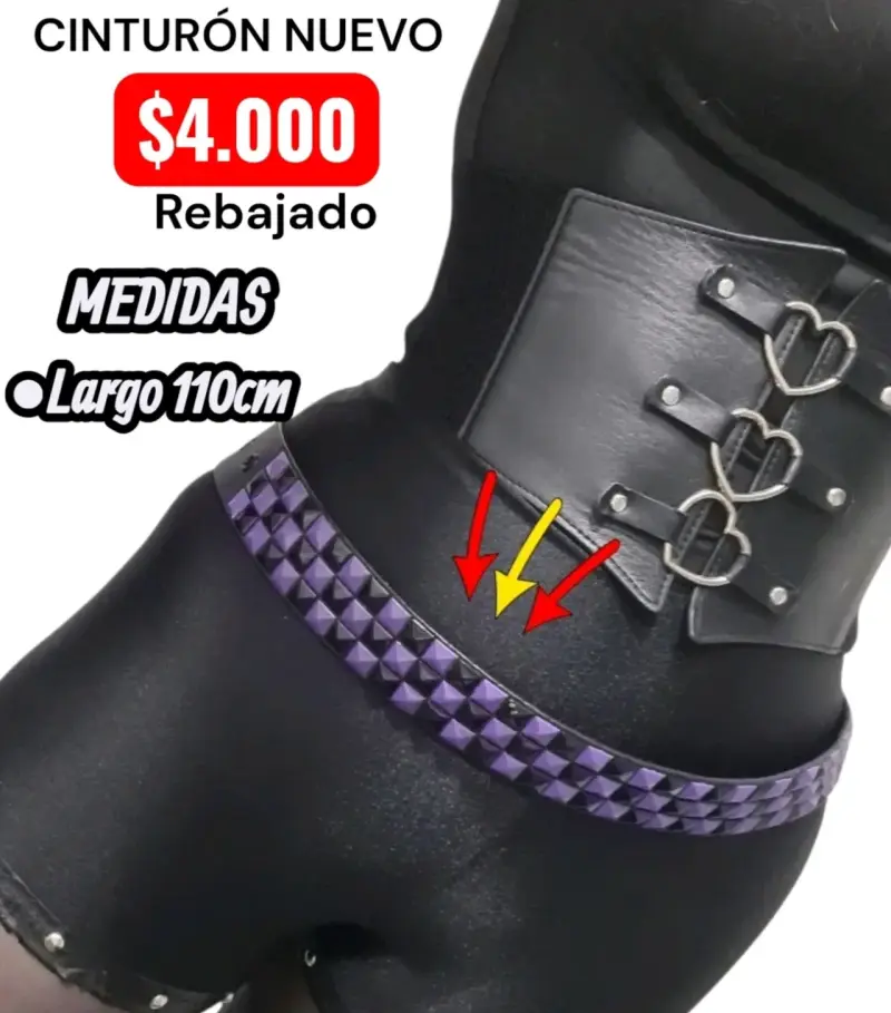 Cinturón Alternativo Morado - 2