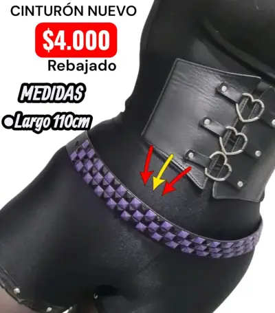 Cinturón Alternativo Morado - miniatura 2
