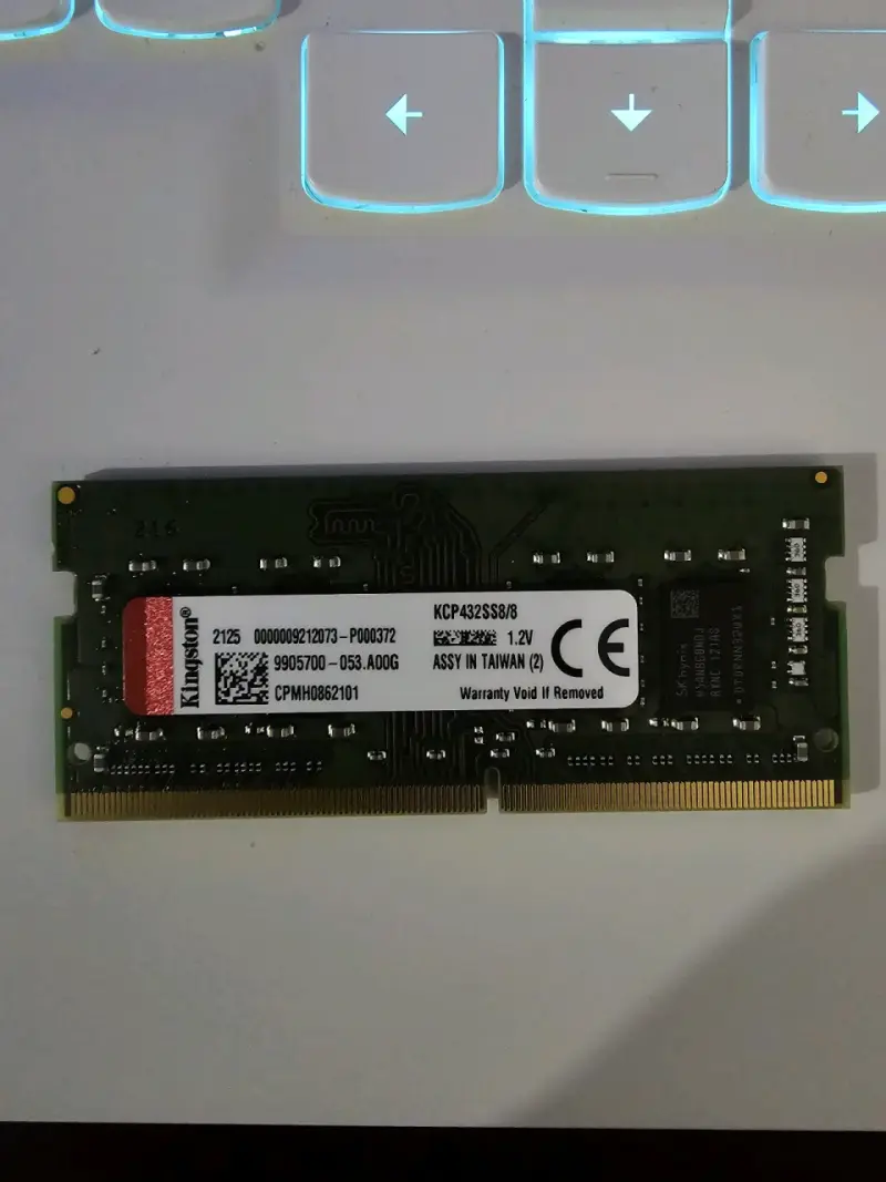 Memoria RAM kingston 8GB DDR4 SODIMM - 2