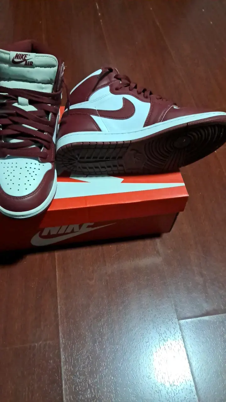 Zapatillas Nike Air Jordan 1 Mid Burdeos - 2