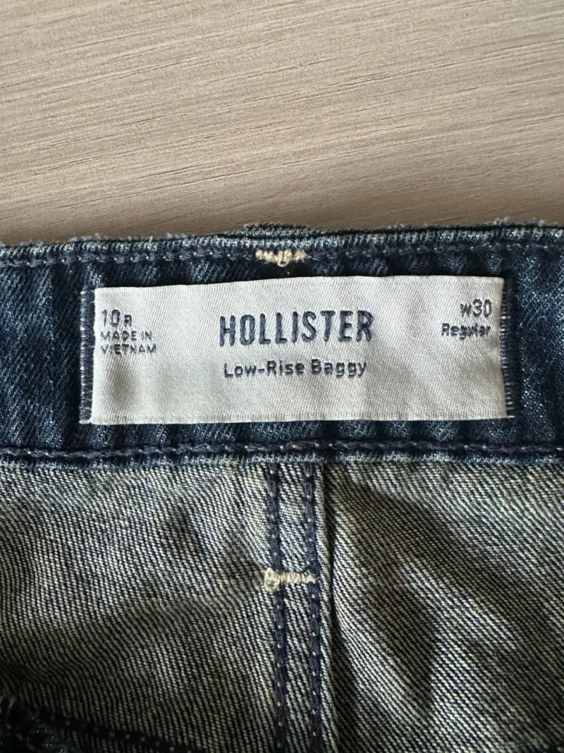 Jeans Hollister Low-Rise Baggy mujer Talla W30/10R - 3