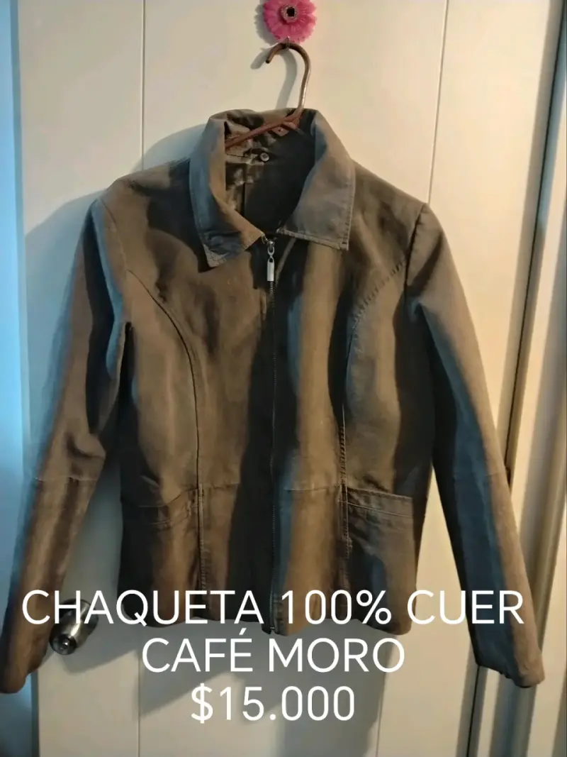 Blazer Café Moro Talla L Evan-Picone - 3