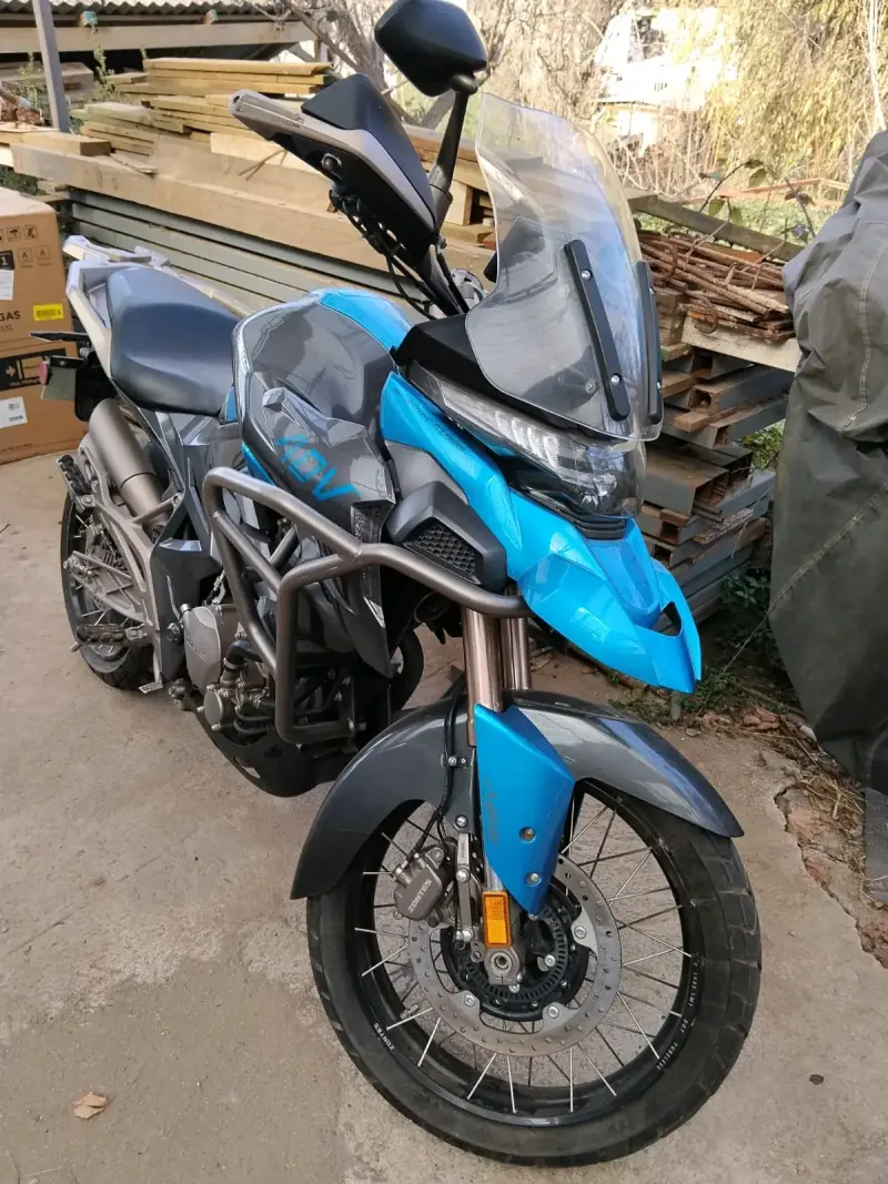 Moto Zontes T310 Adventure Azul - 1