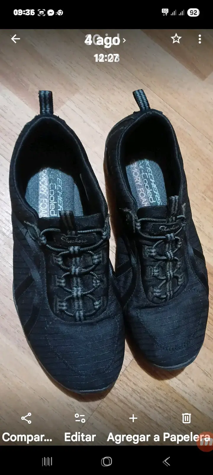 SKETCHER MUJER 38 NUEVAS CASI BAJAS CON ELASTICO - 1