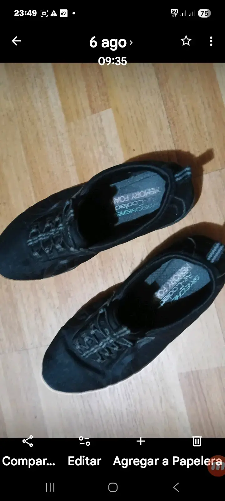 SKETCHER MUJER 38 NUEVAS CASI BAJAS CON ELASTICO - 2