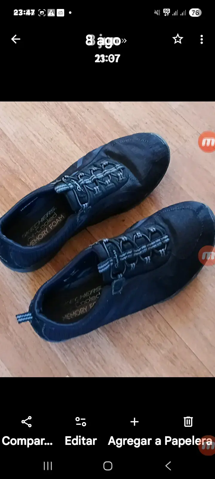 SKETCHER MUJER 38 NUEVAS CASI BAJAS CON ELASTICO - 3