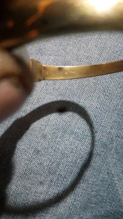 Reloj pulsera vintage dorado para mujer - miniatura 5