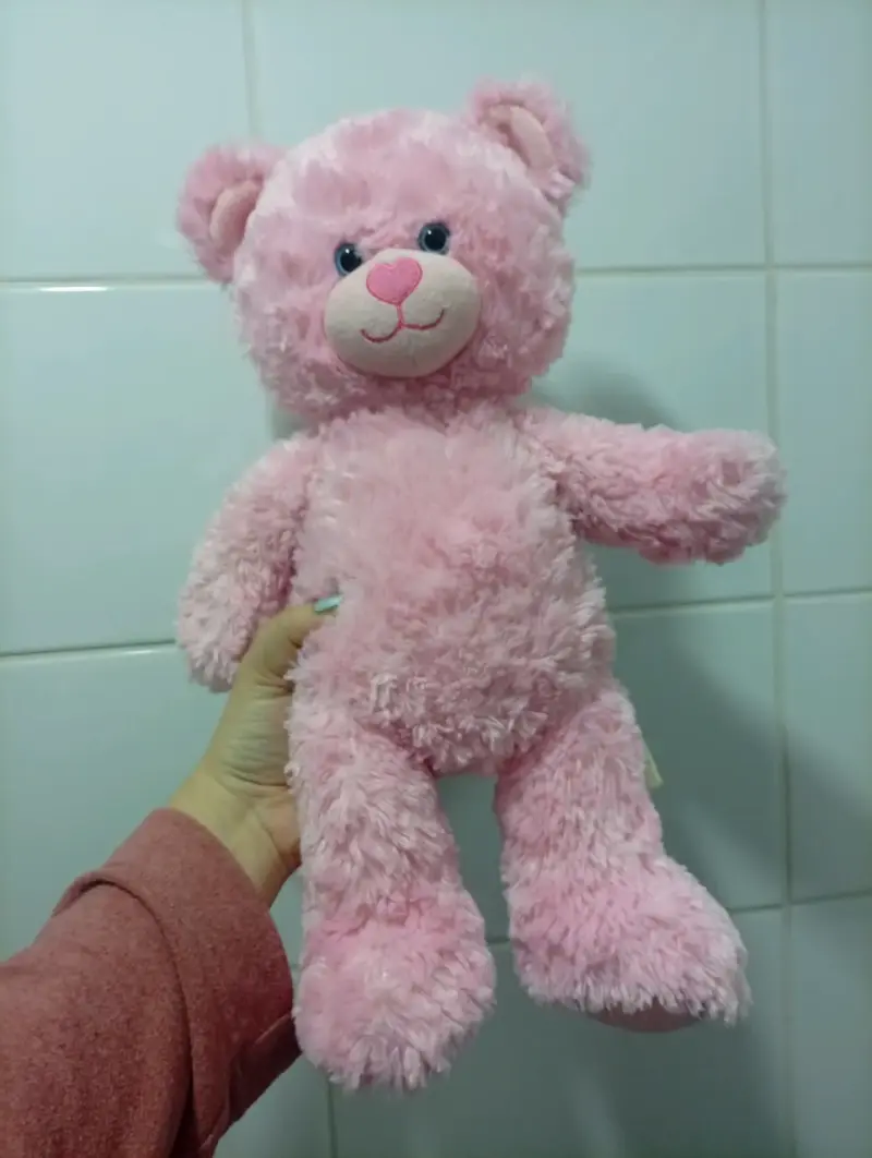 bab Osita de peluche rosa suave